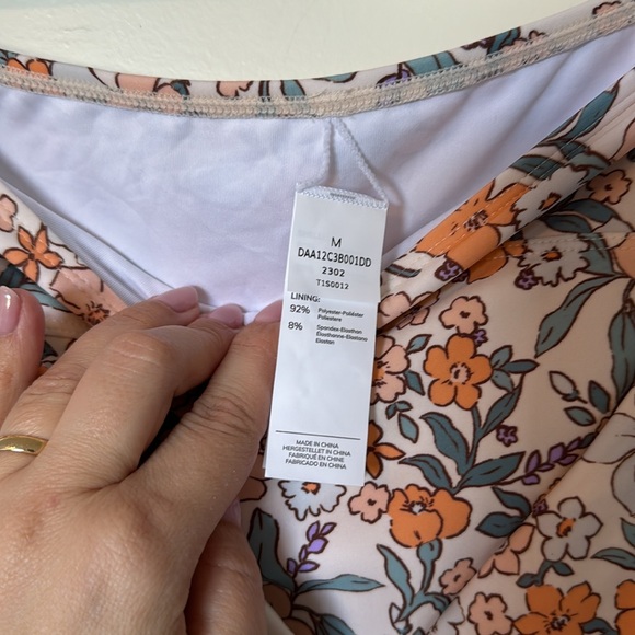 NWT Cupshe Floral Bikinis M - Picture 7 of 11